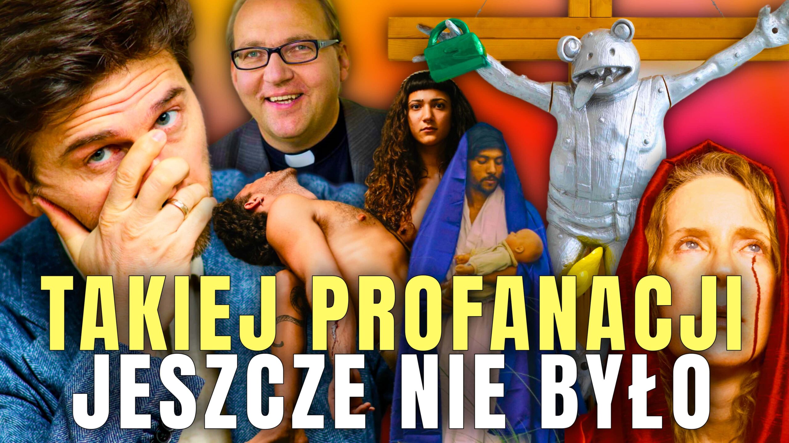 ŻABA NA KRZYŻU I BRODATA MATKA BOŻA. 