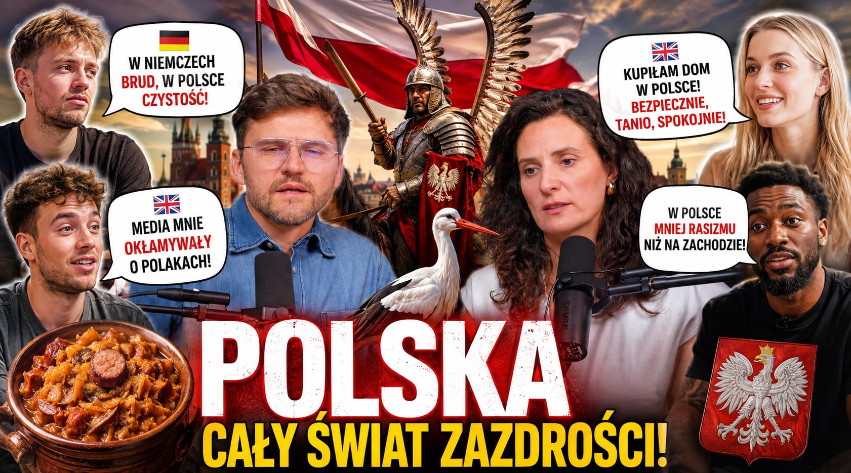 SZOKUJĄCE WYZNANIE BRYTYJCZYKA! „MEDIA NAS OKŁAMYWAŁY!” Dlaczego Zachód NAGLE ZACHWYCA SIĘ POLSKĄ?