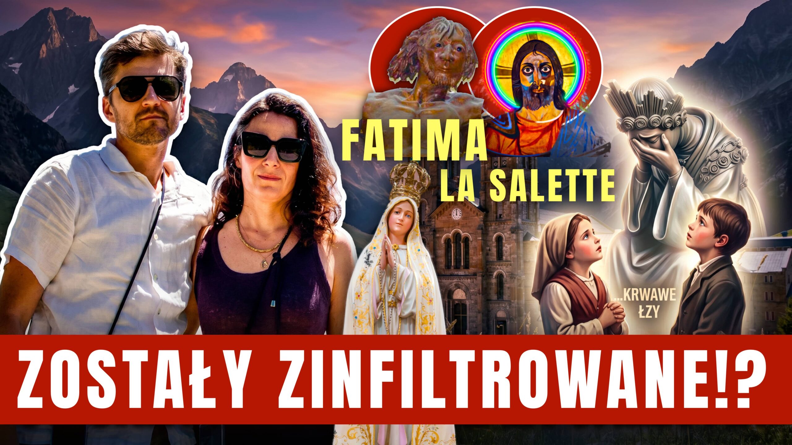 FATIMA I LA SALETTE MAJĄ WIĘCEJ WSPÓLNEGO NIŻ OBJAWIENIA, W OBU TYCH MIEJSCACH STRASZY TWARZ JEZUSA!