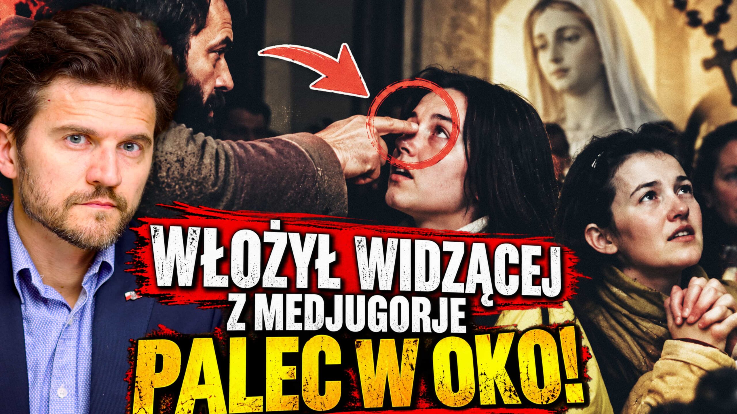 JEJ REAKCJA BYŁA SZOKUJĄCA! ZASKAKUJĄCY EKSPERYMENT PODCZAS „OBJAWIENIA” W MEDJUGORJE!KSIĄDZ W SZOKU