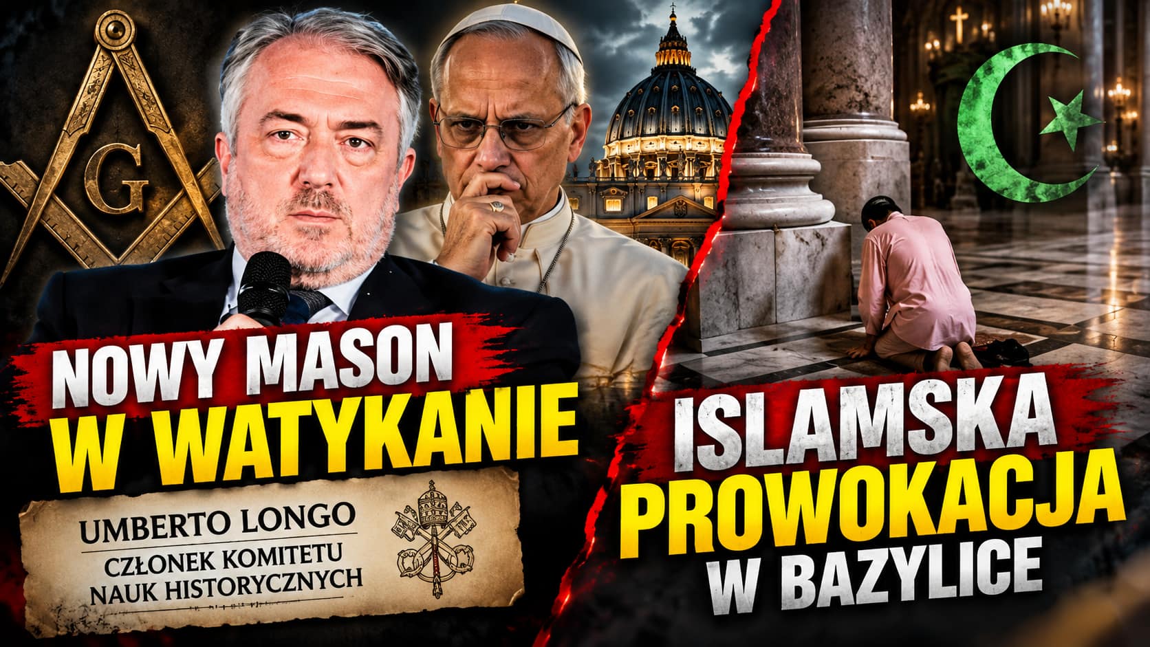 TAJEMNICZY BRAT NR.9 JEST JUŻ W WATYKANIE.CZY KOLEJNYM KROKIEM BĘDZIE MASOŃSKA INICJACJA KARDYNAŁÓW?