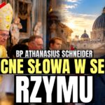 KOŚCIÓŁ PRZEŚLADUJE WŁASNYCH WIERNYCH?! BISKUP SCHNEIDER: DOŚĆ WOJNY LITURGICZNEJ!