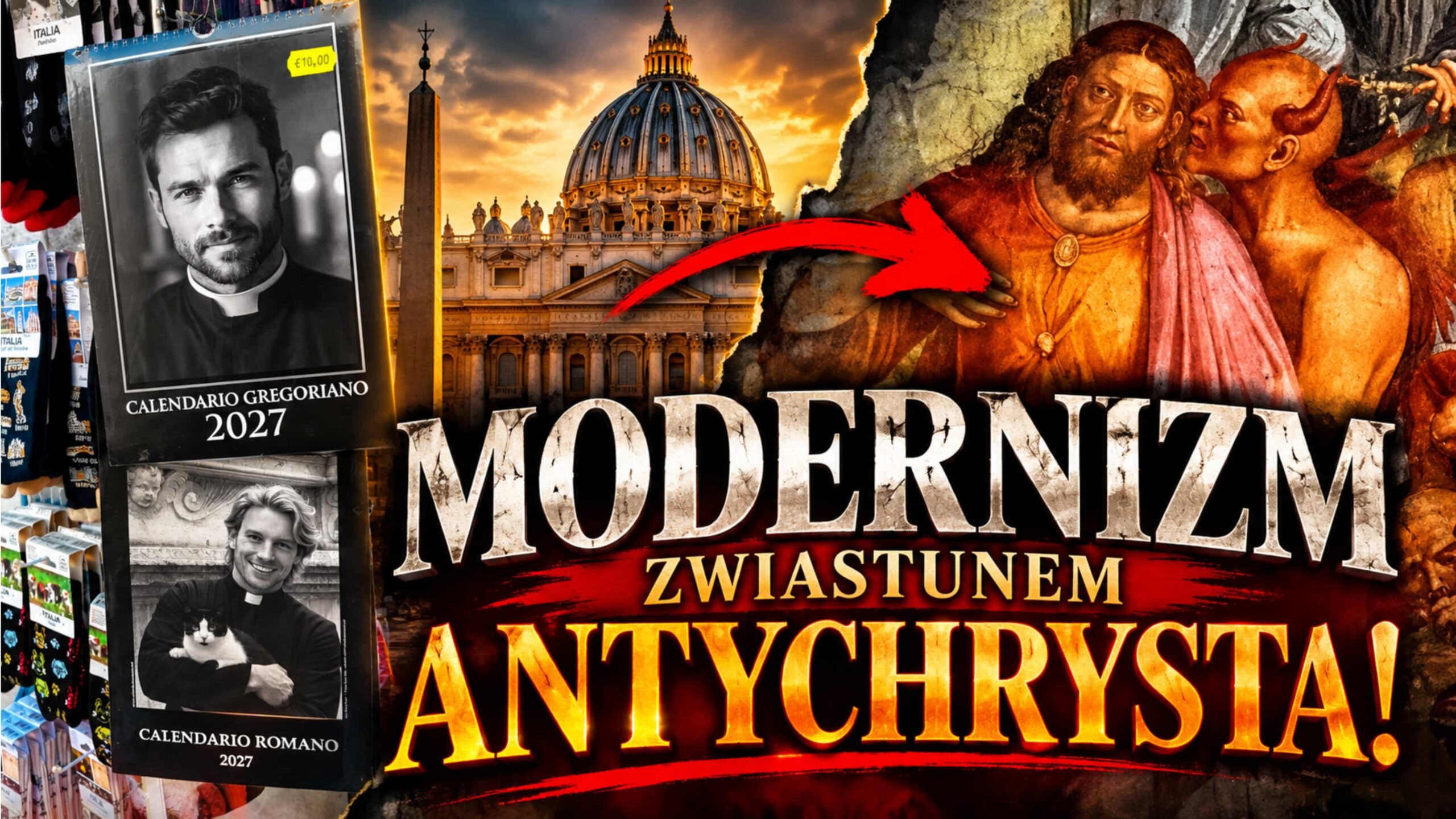 EKSKOMUNIKA DLA BRACTWA. SCHIZOFRENIA KSIĘŻY. MODERNIZM ZWIASTUNEM ANTYCHRYSTA