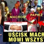 MASOŃSKI UŚCISK MACRONA ZA PLECAMI PAPIEŻA.MILION FRANCUZÓW WITA PAPIEŻA. MUZUŁMANIE I LEWICA W LĘKU